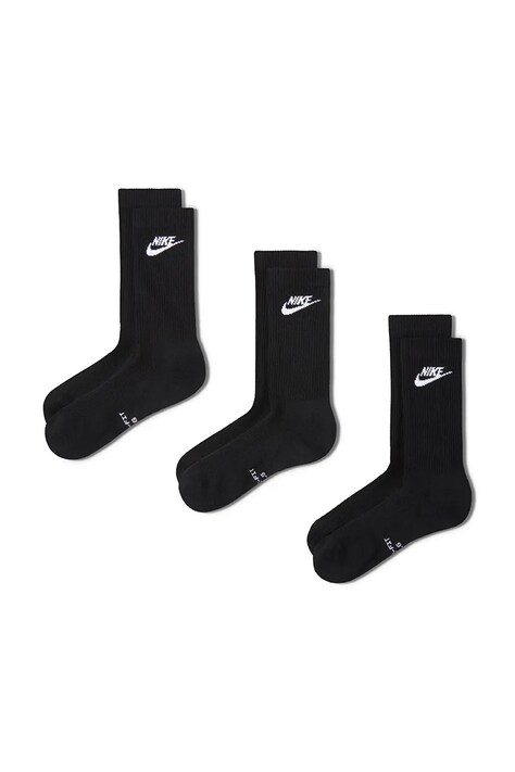 Nike Sportswear Skarpety Everyday Elevated 3-pack czarne IH8522.902