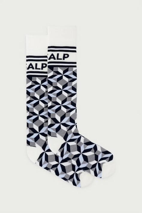 Fusalp Skarpety sportowe MONOGRAM SOCKS szare K3715