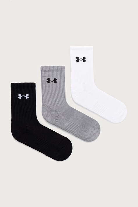 Under Armour skarpety sportowe Performance 3-pack białe 6009685.101