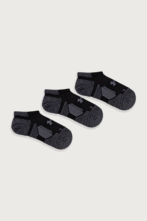 Under Armour αθλητικές κάλτσες Perf Tech 3-pack μαύρες 1386532
