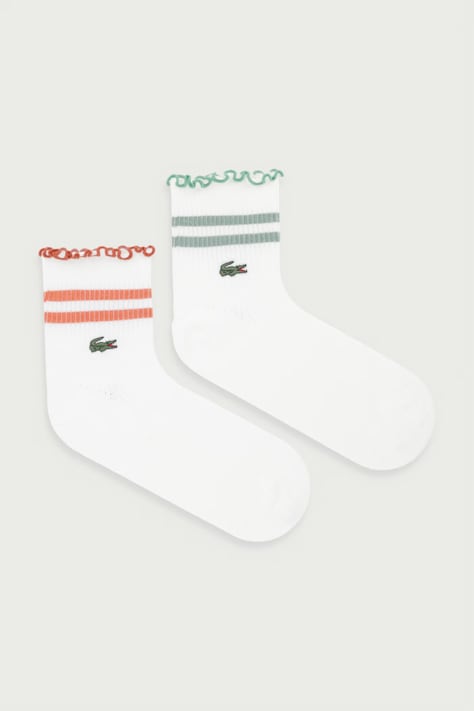 Lacoste Skarpety 2-pack białe RA9269