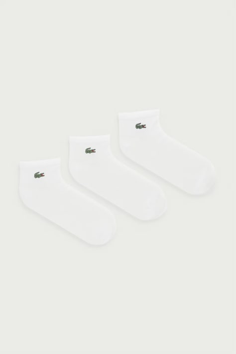 Lacoste Skarpety 3-pack białe RA9267