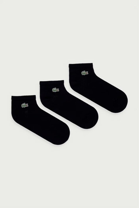 Lacoste Skarpety 3-pack czarne RA9267