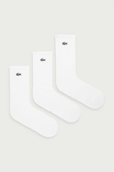 Lacoste Skarpety 3-pack białe RA9192