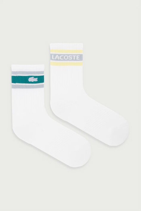 Lacoste Skarpety 2-pack białe RA9187