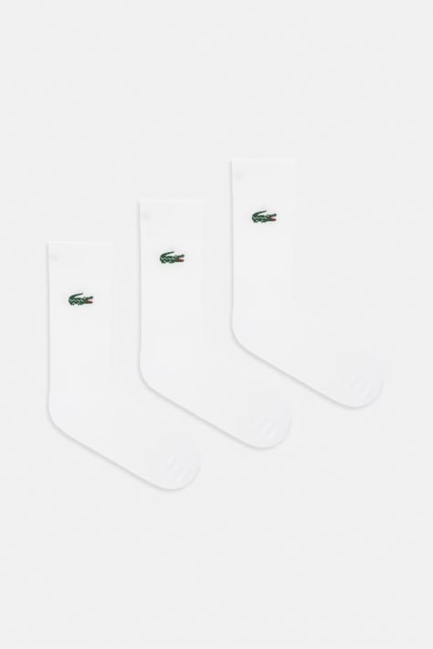 Lacoste skarpety 3-pack białe RA9247