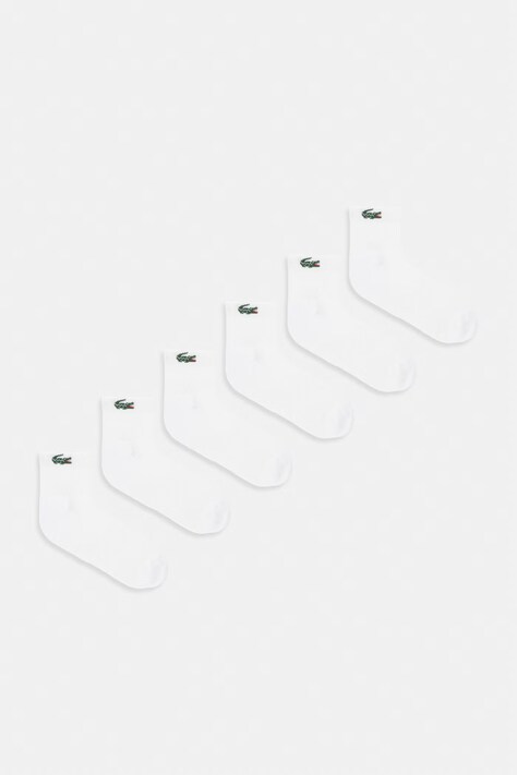 Lacoste skarpety 6-pack białe RA9242