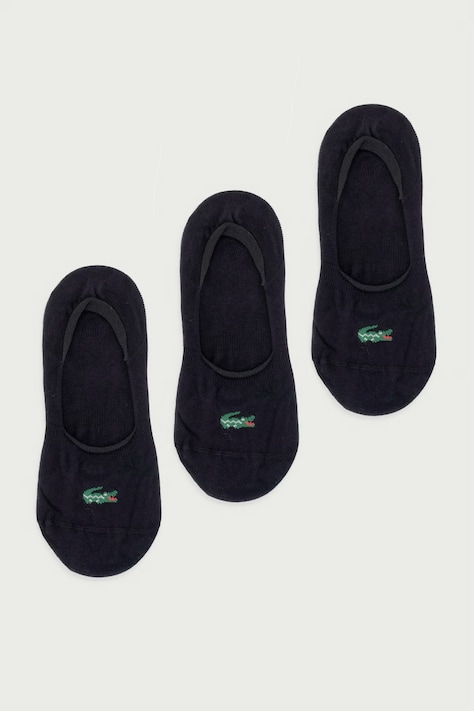 Lacoste Skarpety stopki 3-pack czarne RA9190