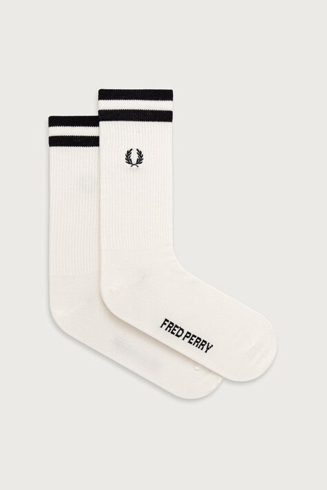 Fred Perry Skarpety białe C1150