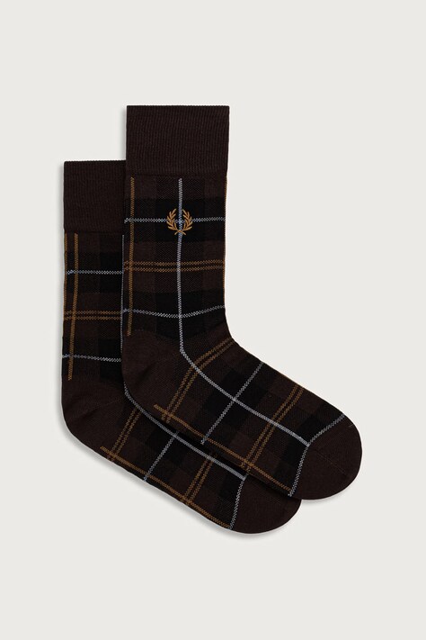 Fred Perry Skarpety brązowe C3333