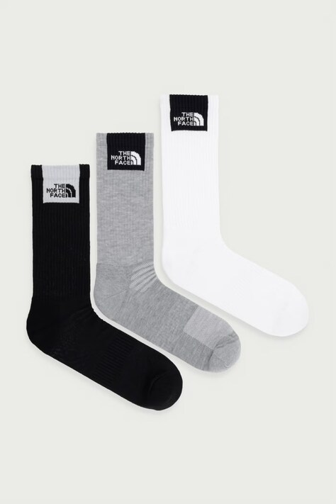 The North Face čarape 3-pack crne NF0A8EGJFVO1