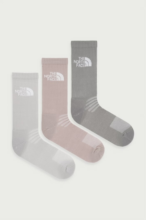 The North Face skarpety 3-pack szare NF0A882H0P21