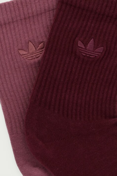 adidas Performance skarpety z bawełną Originals Sport 2-pack bordowe KR1592