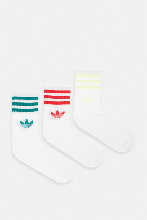 adidas Originals κάλτσες 3-pack λευκές KT9741