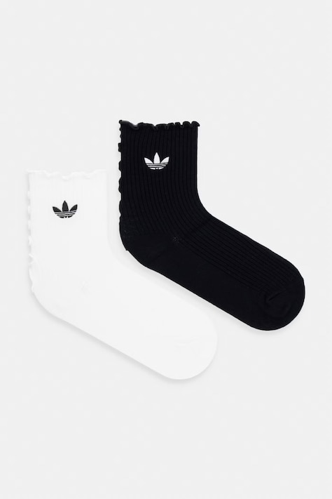 adidas Originals κάλτσες 2-pack μαύρες KR4222