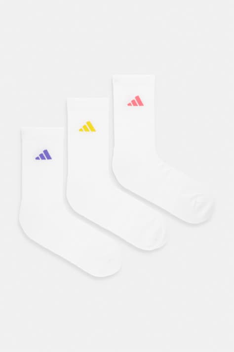 adidas skarpety z bawełną 3-pack białe KQ6760