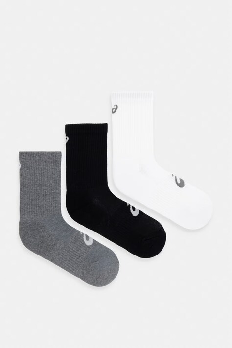 Asics skarpety z bawełną 3 PACK CREW SOCK 3-pack szare 3033C298.960