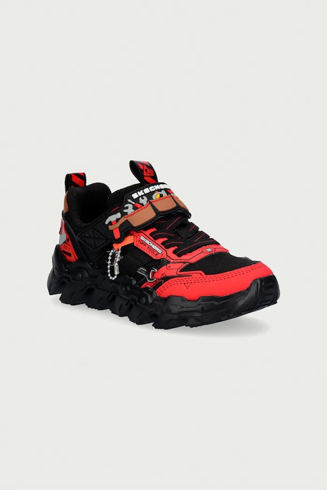 Skechers MEGA-FLEX LITE-SKECHERS TUFF sneakers detské čierne 402130L