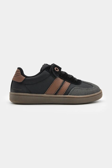 Mayoral Sneakers παιδικά μαύρα 44718