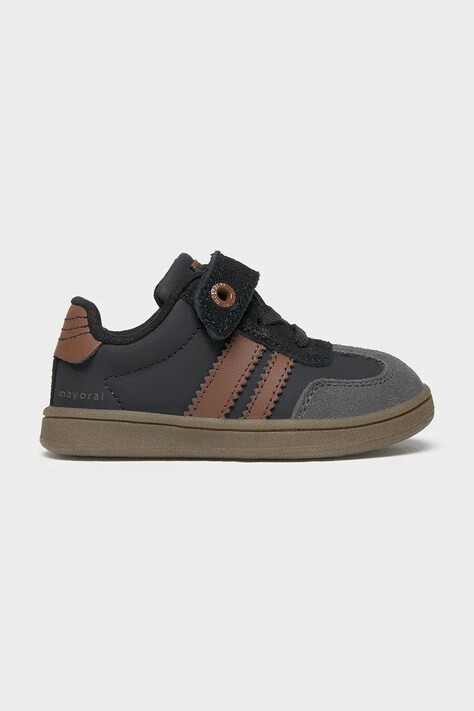 Mayoral Sneakers βρεφικά μαύρα 42718