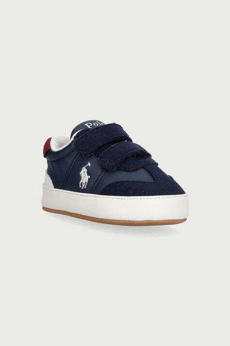 Polo Ralph Lauren Παπούτσια βρεφικά HOLLIS EZ LAYETTE σκούρα μπλε RL05012410