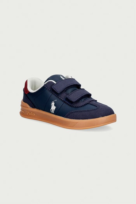 Polo Ralph Lauren HOLLIS EZ sneakers παιδικά σκούρα μπλε RL04997411
