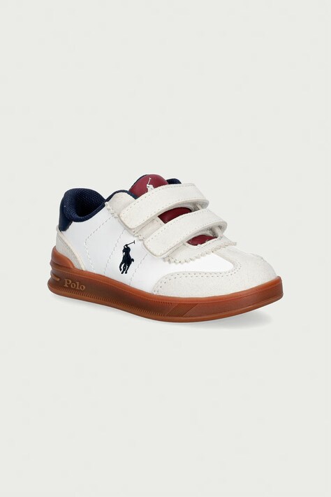 Polo Ralph Lauren HOLLIS EZ sneakers παιδικά λευκά RL04949104