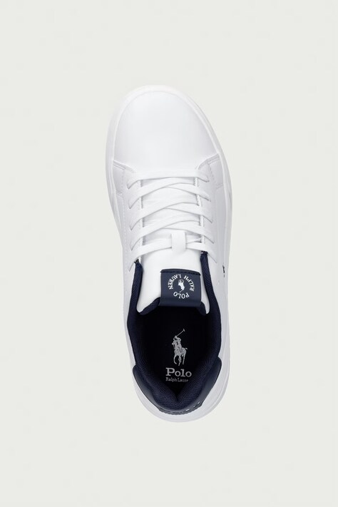Polo Ralph Lauren HERITAGE COURT SUPER кросівки дитячі — AW26-OBBZRK, білий — фото 4
