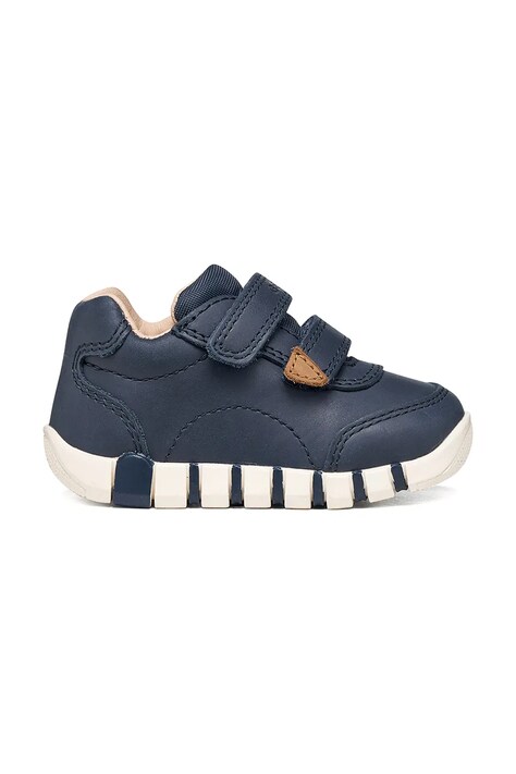 Geox IUPIDOO sneakers παιδικά δερμάτινα σκούρα μπλε B5655B.000CL