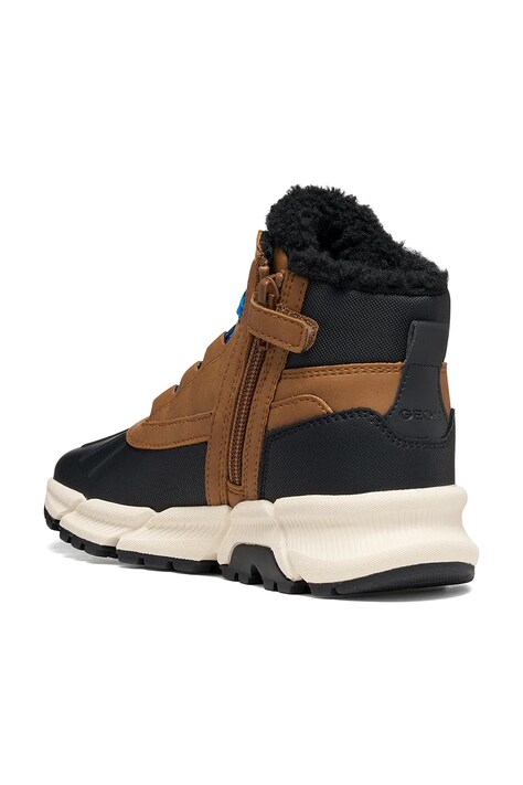 Geox Buty zimowe dziecięce FLEXYPER PLUS brązowe J56LCB.0MECE