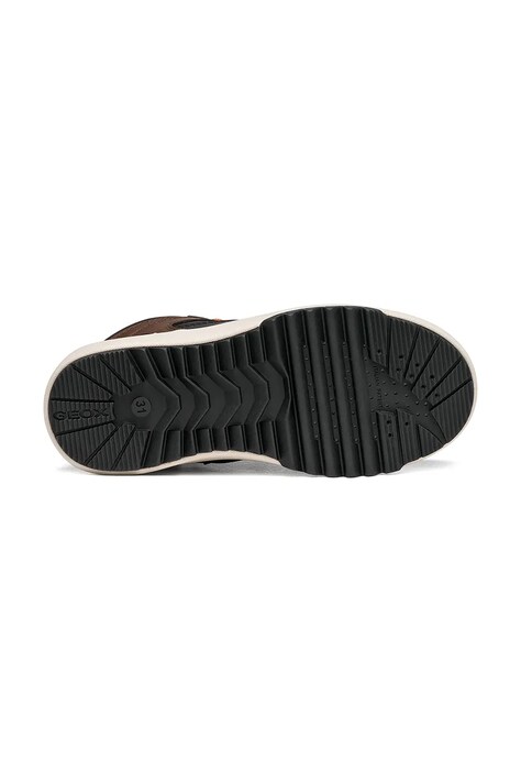 Geox BUNSHEE buty dziecięce skórzane brązowe zimowe J56FMA.0ME32