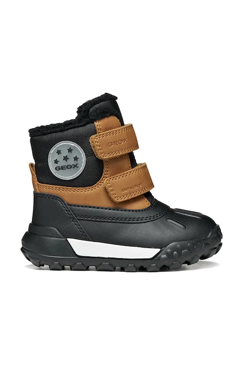 Geox Sběhule dětské TREKKYUP hnědé B566LI.0MEFU