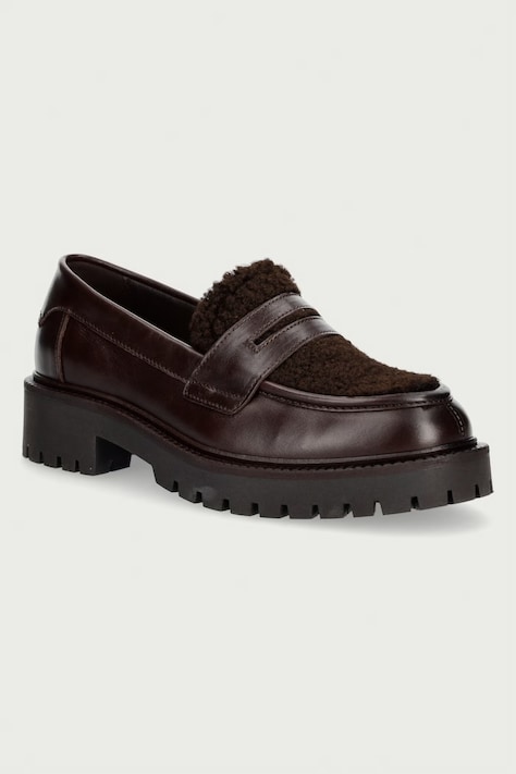 Marc O'Polo Loafersy damskie Phia 21 brązowe 5000015209