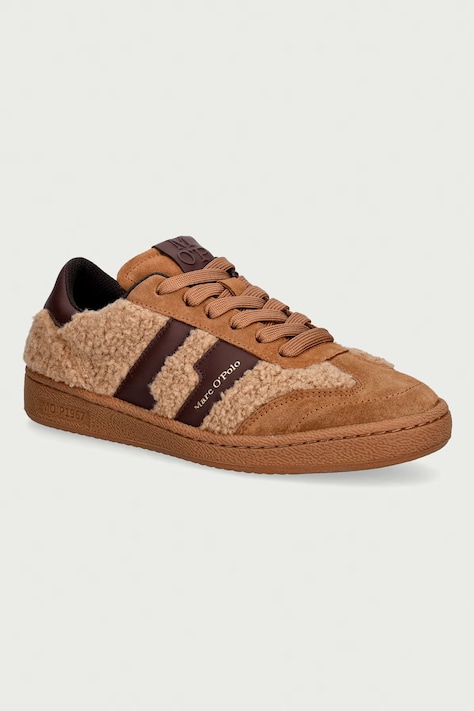 Marc O'Polo Court W 5 sneakersy damskie brązowe 5000016510