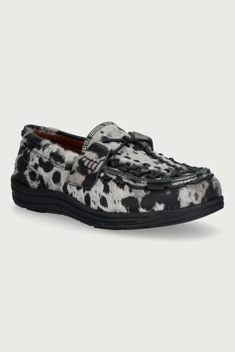 Keen Uneek Loafer Nocturnal mokasyny damskie skórzane czarne KE-1032747
