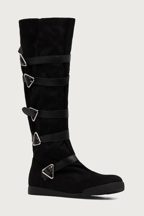 Koi Footwear Kozaki damskie THE ONI REVENANT LONG BOOTS czarne THE ONI