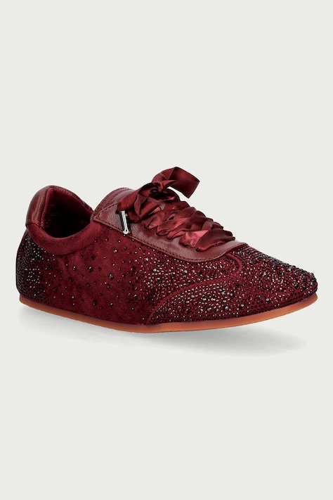 Steve Madden Artiste-Rhs sneakersy damskie bordowe 11005913
