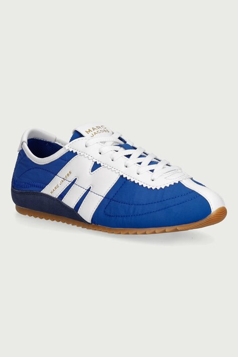 MARC JACOBS THE 400 BLEECKER RUNNER sneakersy damskie skórzane niebieskie 2S6FSN001F29