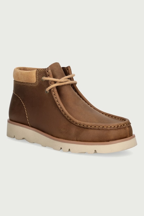 Clarks Originals Półbuty damskie skórzane brązowe 26328463
