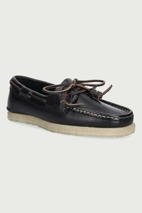 Clarks Originals Mokasyny damskie skórzane czarne 26328103