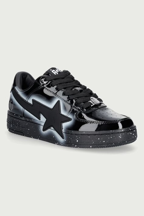A Bathing Ape BAPE STA OS #2 sneakersy damskie skórzane czarne 0ZXSHW310912Q