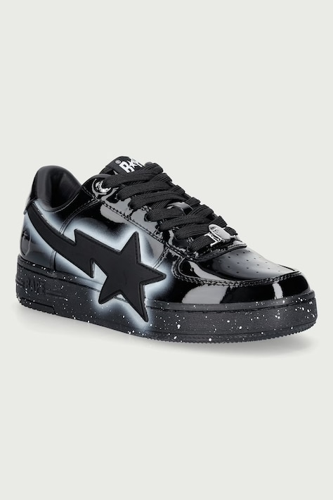 A Bathing Ape BAPE STA OS #2 sneakersy damskie skórzane czarne 0ZXSHW310912Q