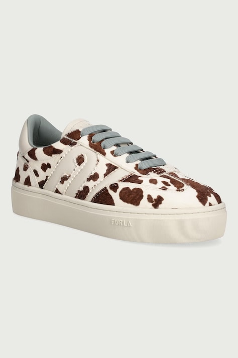 Furla Allegra sneakersy damskie skórzane beżowe YM52ALG BX4835 5453S