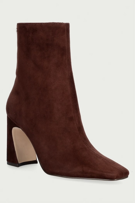 Steve Madden Botki damskie zamszowe Flares brązowe 11005754