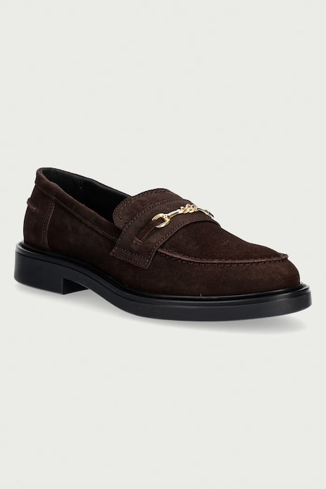 Steve Madden Mokasyny damskie zamszowe Resta brązowe 11005792