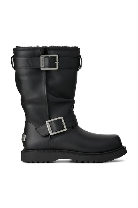 UGG Ugg x Willy Chavarria botki damskie skórzane czarne 1186775-BLK