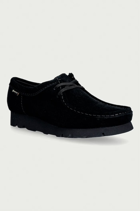 Clarks Originals Wallabee mokasyny damskie zamszowe czarne 261792584