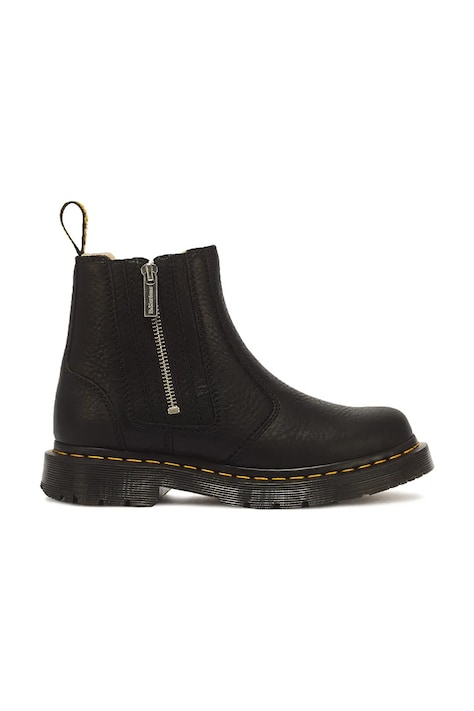 Dr. Martens Botki damskie skórzane 2976 Alyson w Zips czarne DM43609001