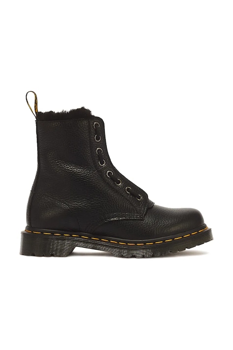 Dr. Martens Botki damskie skórzane 1460 Zip WL czarne DM43563001