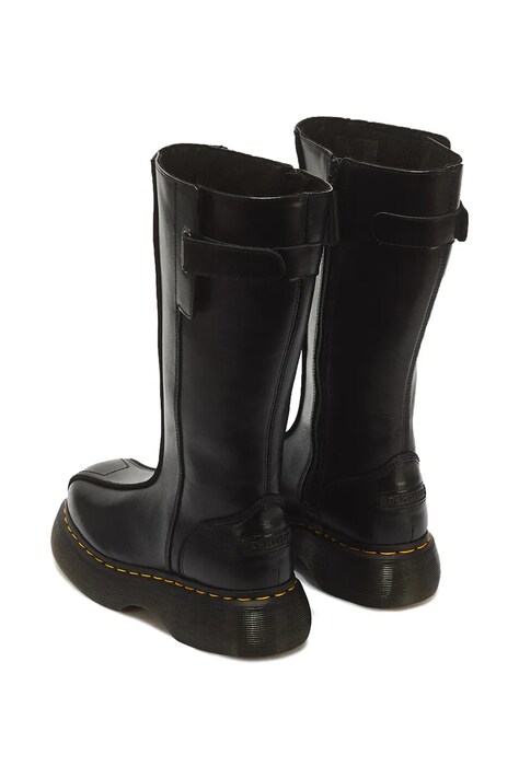 Dr. Martens чоботи для мотоцикла жіночі шкіряні Buzz Hi — AW26-OBDU43, чорний — фото 3